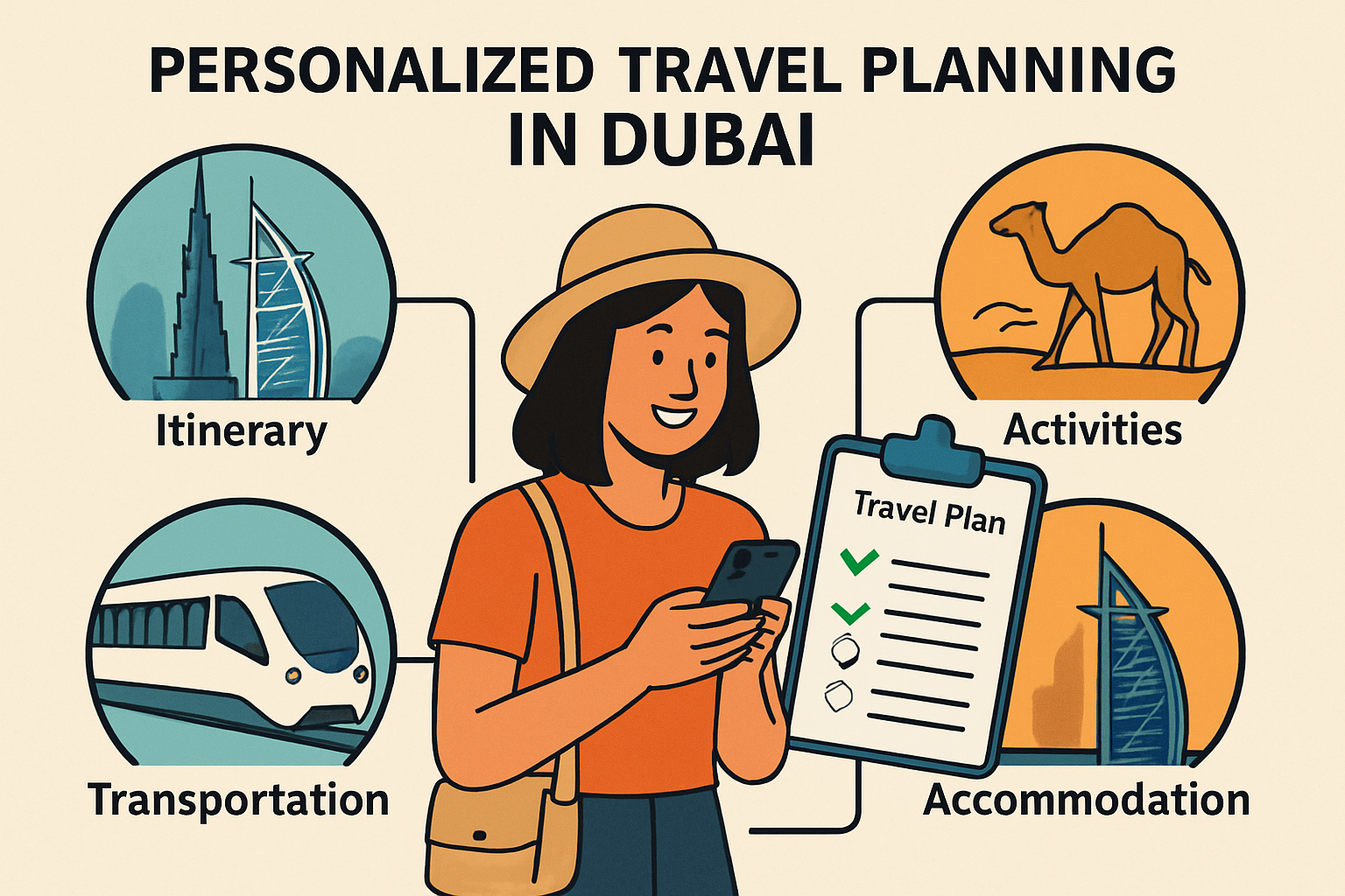 Personalized travel planning in Dubai